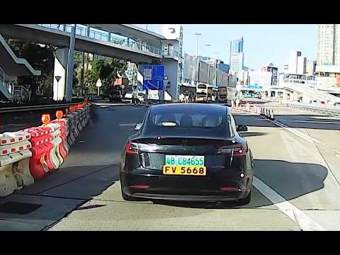 車CAM直擊 - FV+Tesla+呂屍雞=死亡鐵三角.... 焗腸話齋係個別事件！！🤣#FV5668