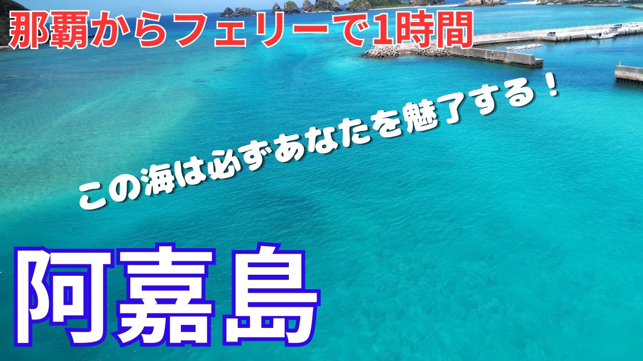 【慶良間諸島】那覇から高速船で1時間!日帰りで行ける阿嘉島が凄い