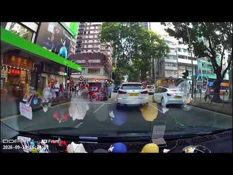 車CAM直擊 - 盲嘅其實唔好揸車累人 差啲車親小朋友