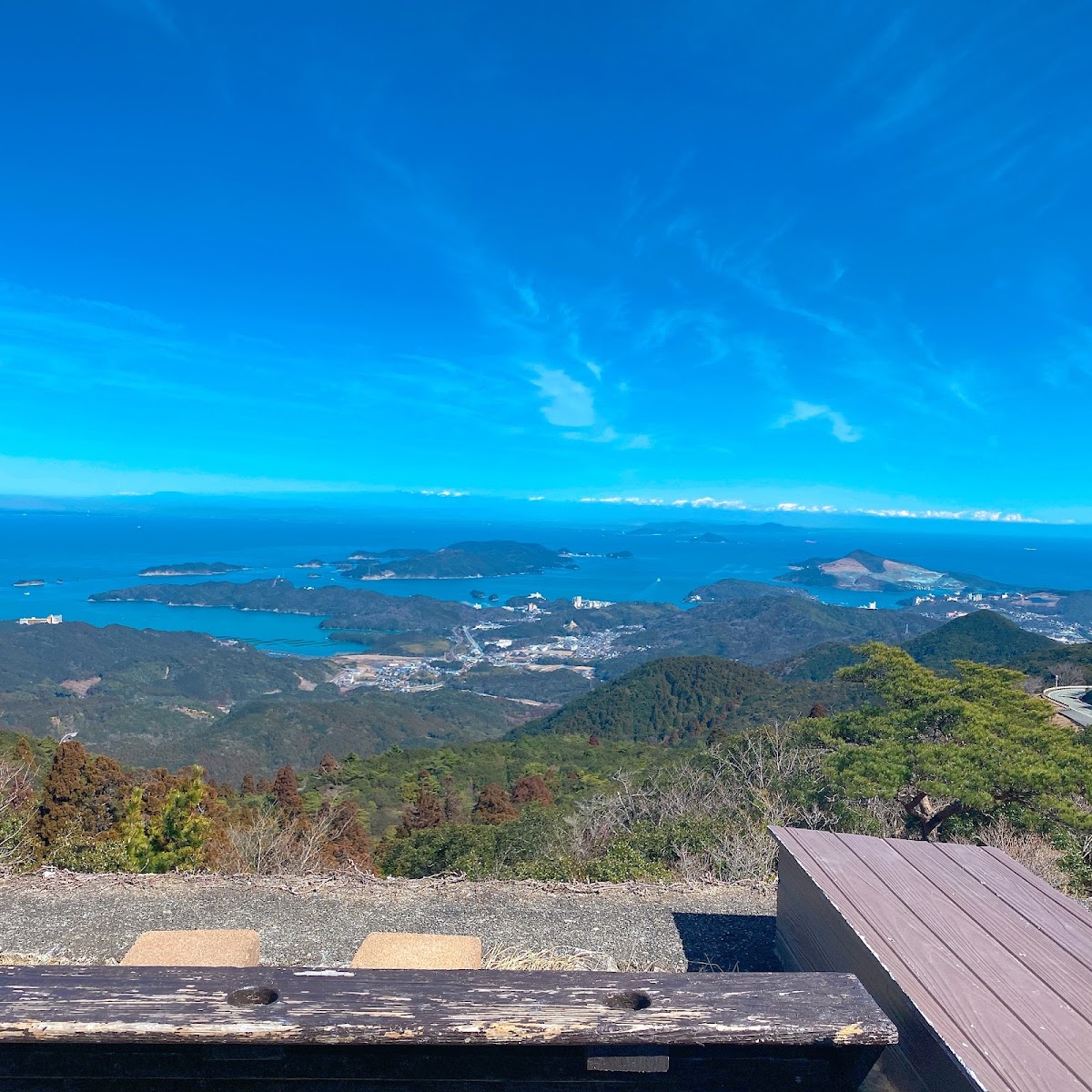 朝熊山天空足湯(朝熊山 天空の足湯) 實景照片 6