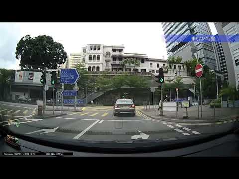 車CAM直擊 - 淘寶牌🤣 轉右箭咀想衝入讓線出口 之後又入錯窿