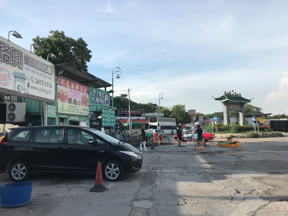 流浮山收費停車場 實景照片 2