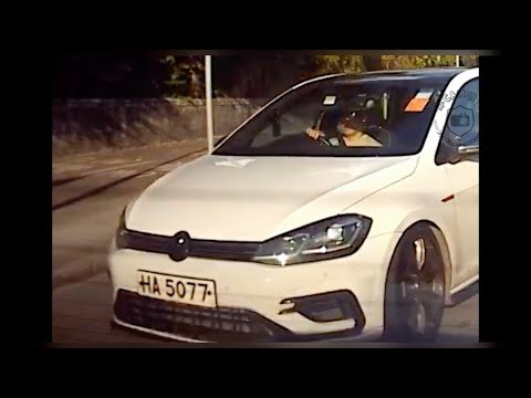 車CAM直擊 - 疑似羅湖懲教署政府公務員不滿小巴上落客要等候，切雙白線響號鬧司機 HA5077