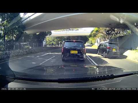 車CAM直擊 - 馬路炸彈 ZL137 中港女司機 讓線直衝再雙白逆線
