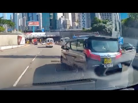 車CAM直擊 - 中港大哥左眼見到鬼？條線無車仲要玩盲Cut