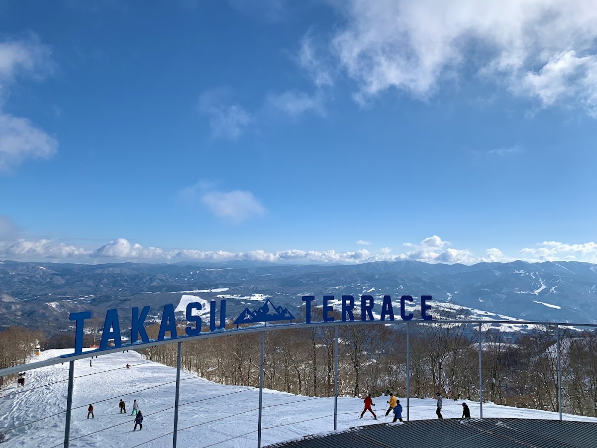 TAKASU TERRACE 觀景台藍天雪景
