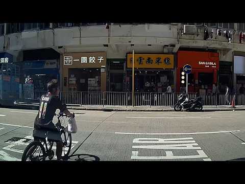 車CAM直擊 - 家陣考人反應？🫩 外賣單車L包頭逆線
