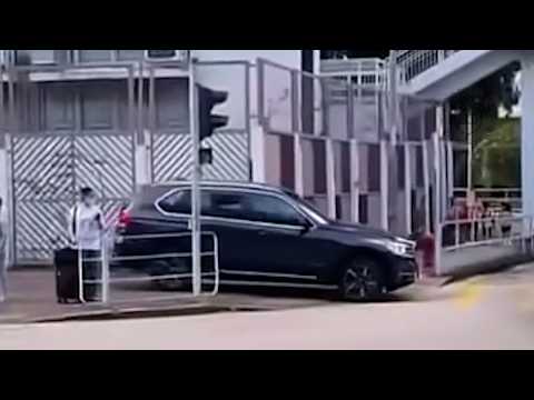 直擊 - 乙明邨中港牌危險駕駛 MR1286