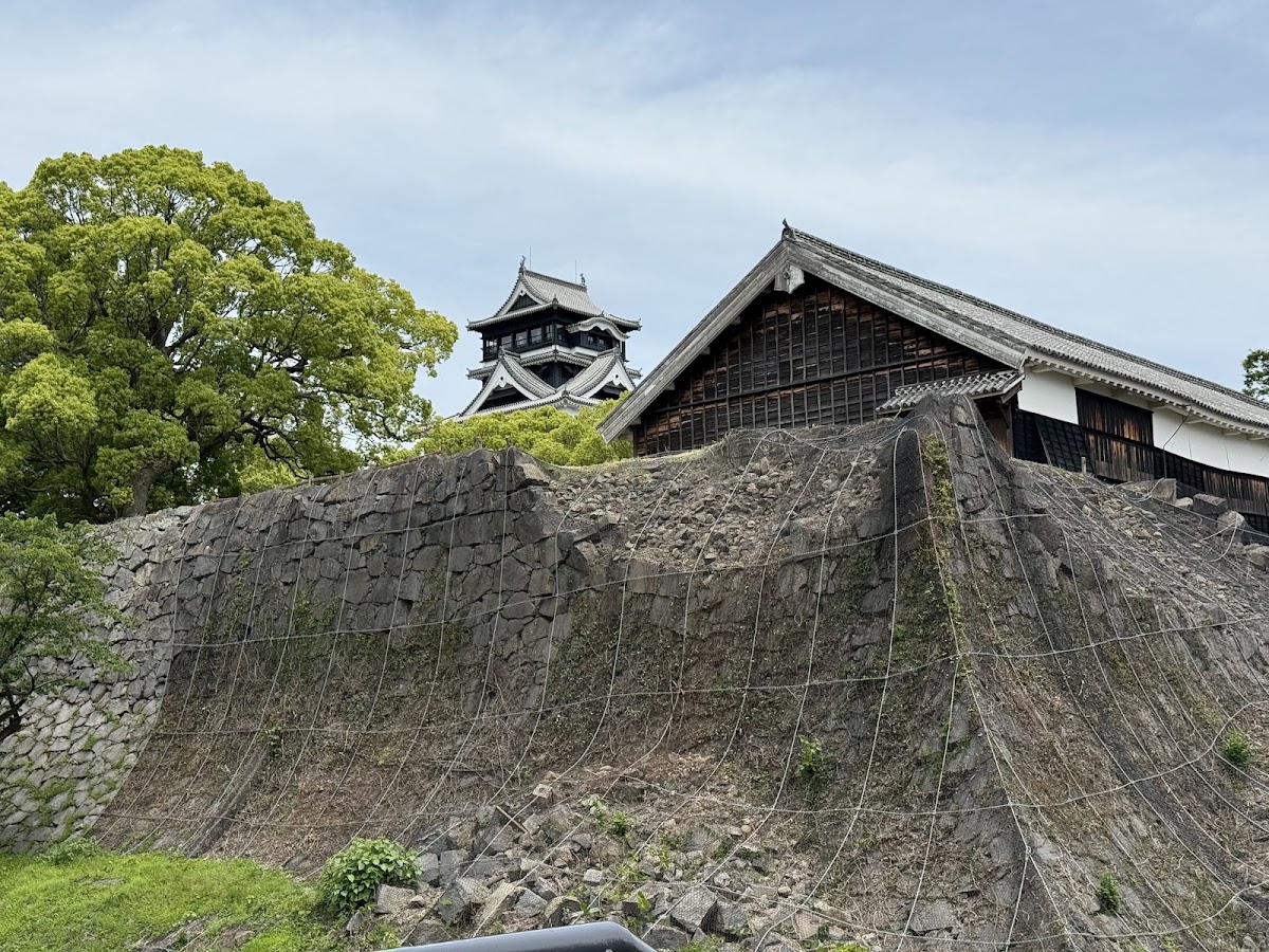 熊本城石垣與傳統建築