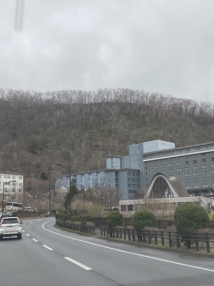 登別地獄谷火山風景