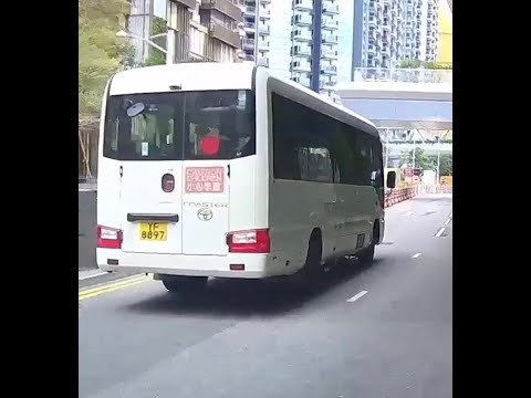 車CAM直擊 - 維港灣畔 垃圾蟲小巴司機 YF8897