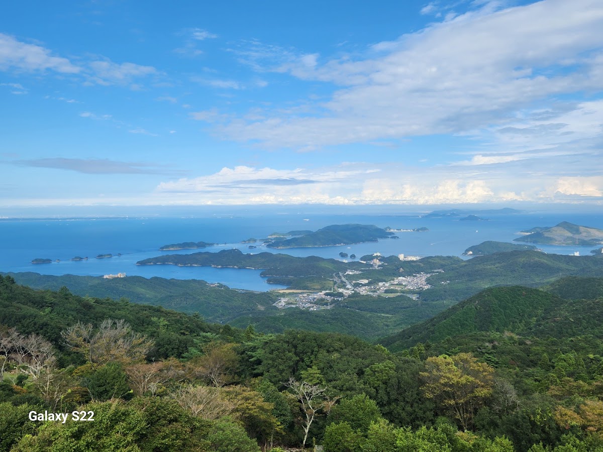 朝熊山頂展望台