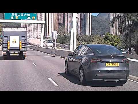 車CAM直擊 - Teslun DR3998 亡命切線