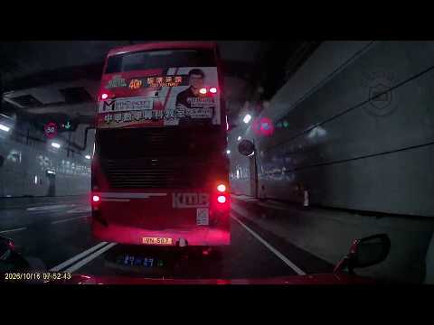 車CAM直擊 - 癡線40P巴士司機連過兩條線加雙白 VN587