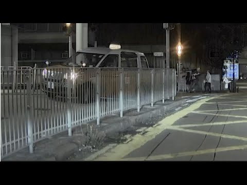 車CAM直擊 - 吉的逆線衝入醫院 咩事咁趕！？