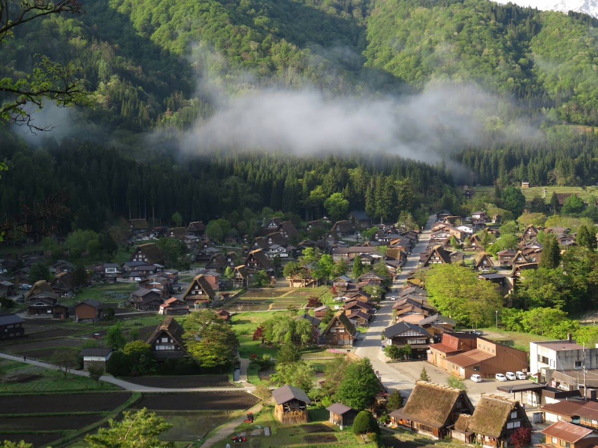 白川鄉荻町城跡展望台（荻町城跡展望台） 實景照片 3