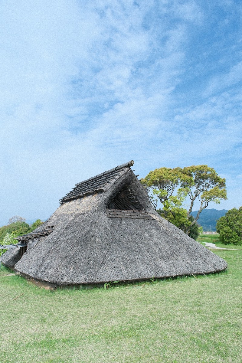 吉野里遺跡茅草屋近景
