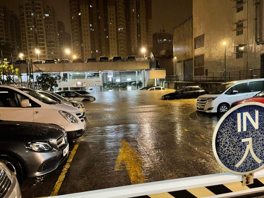 海福花園停車場 實景照片 2