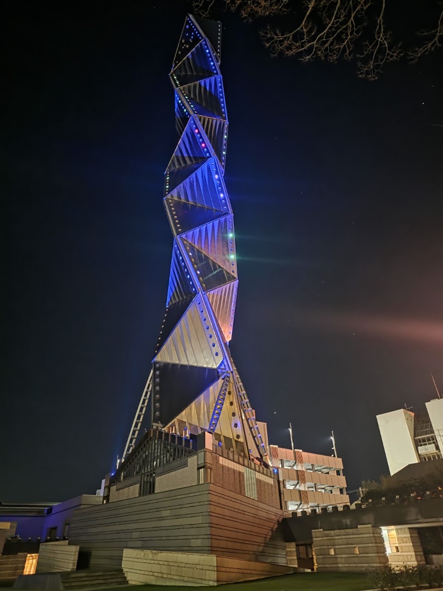 水戶藝術館夜景