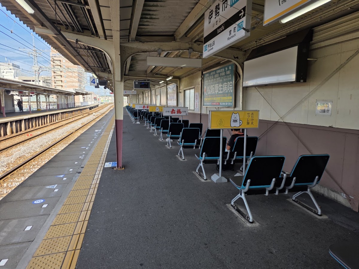 近鐵伊勢市站(伊勢市駅) 實景照片 1