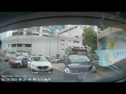 車CAM直擊 - 寶馬司機美好心情就俾你呢位的士司機搞彎晒