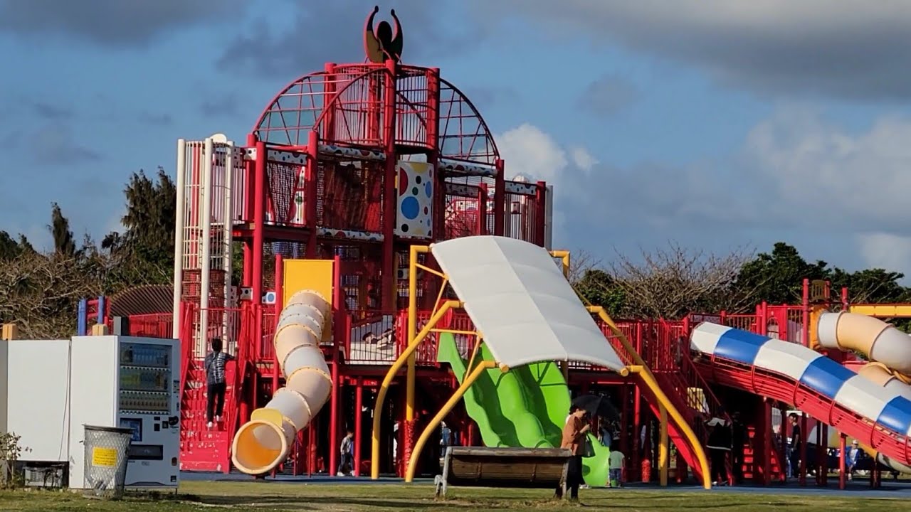 【2023沖繩EP.5】綜合運動公園，溜溜溜，開溜囉！(媞4Y5M10D、喬2Y11M10D)