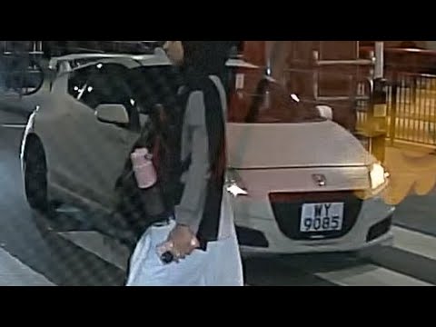 車CAM直擊 - WY9085 咁急唔知趕住去邊？斑馬線有人行緊照開車