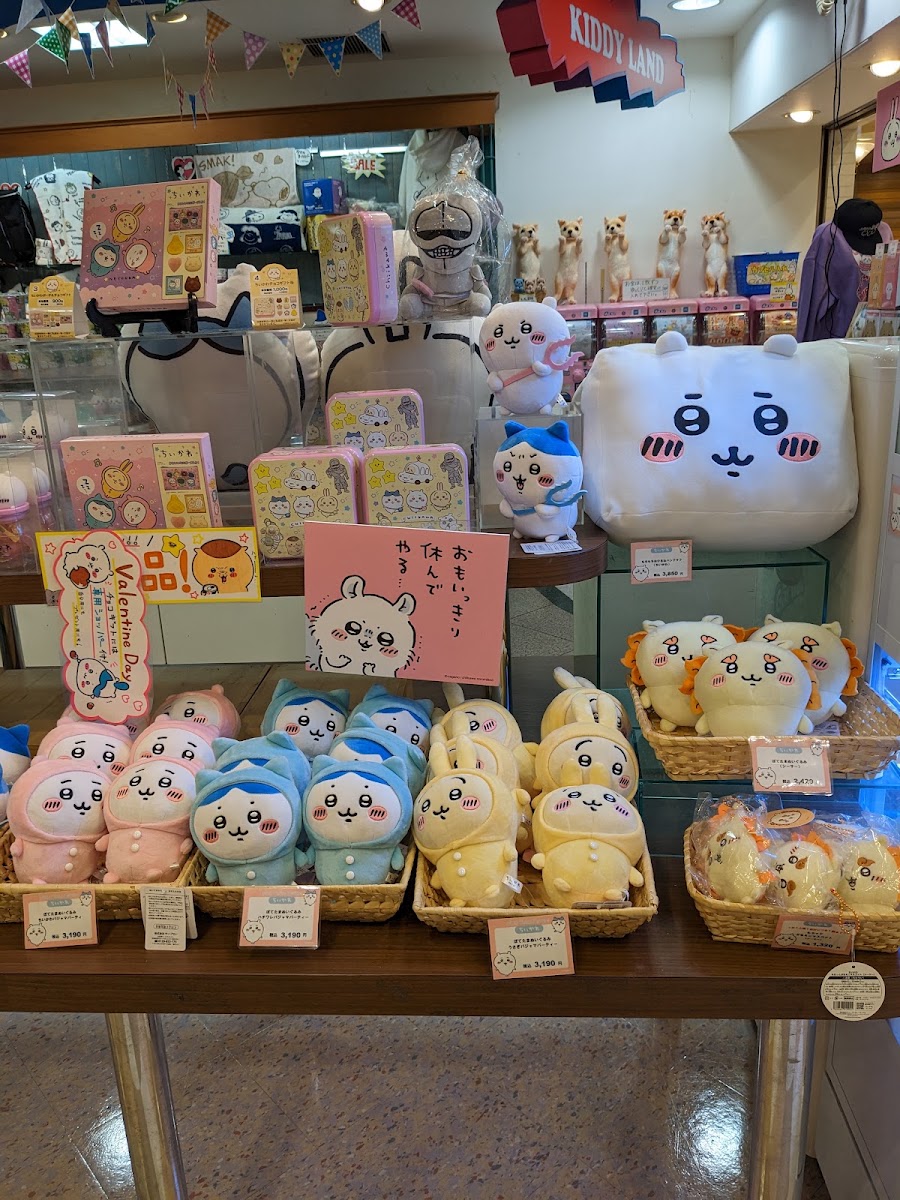 吉伊卡哇玩偶展示區