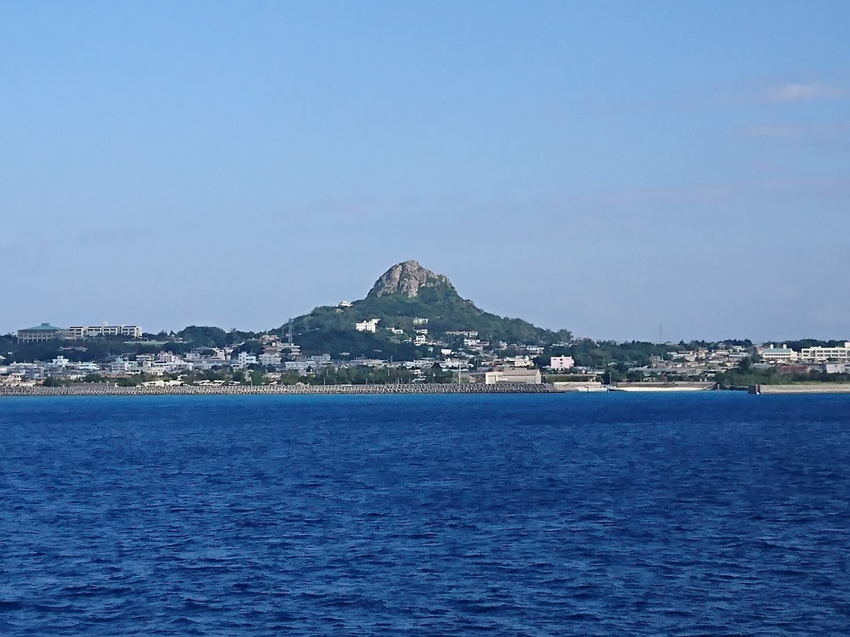 遠眺伊江島與城山
