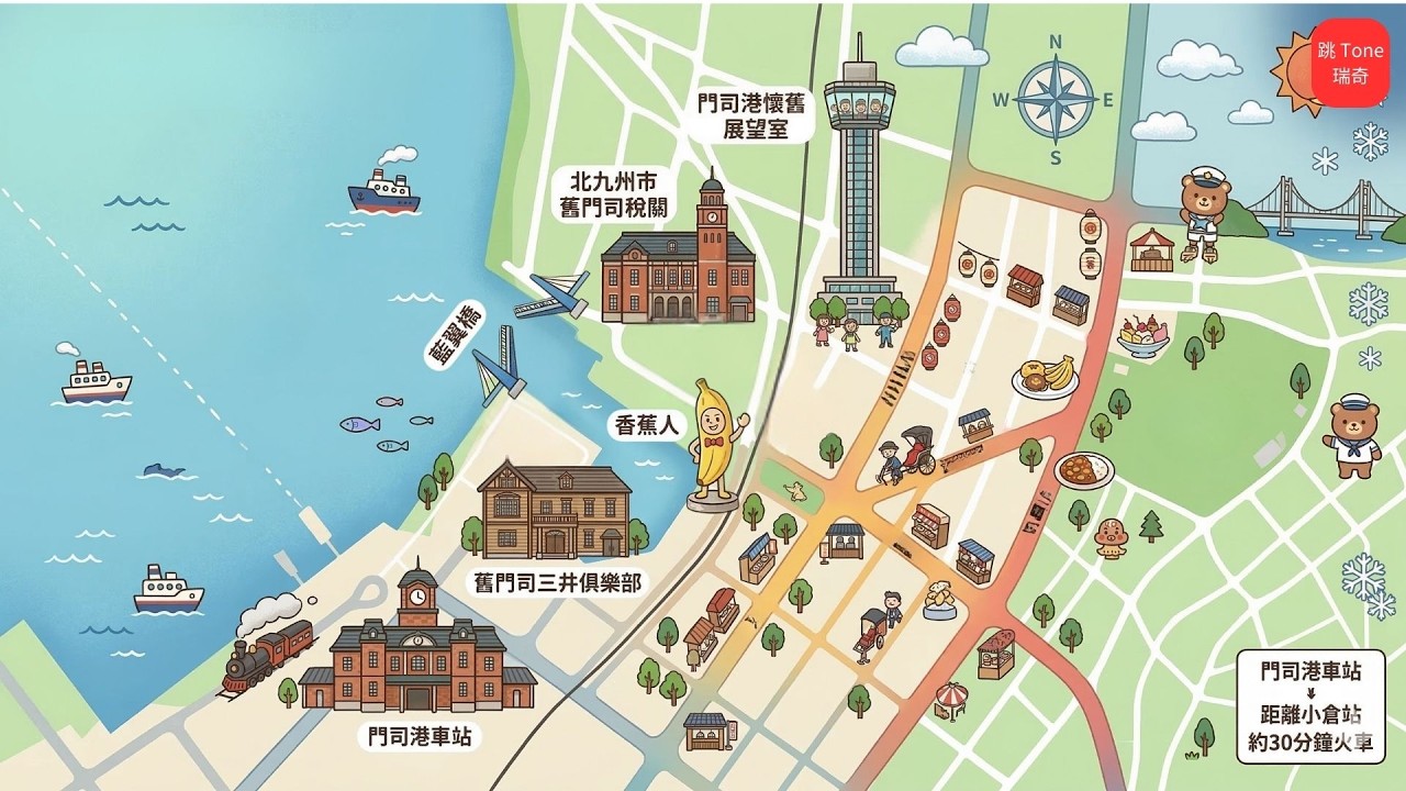 日本山口九州之旅：31樓的上帝視角能賣多少錢？從門司港懷舊展望室看「歷史資產活化與空間變現」戰略 |  By 欸~瑞奇很跳Tone