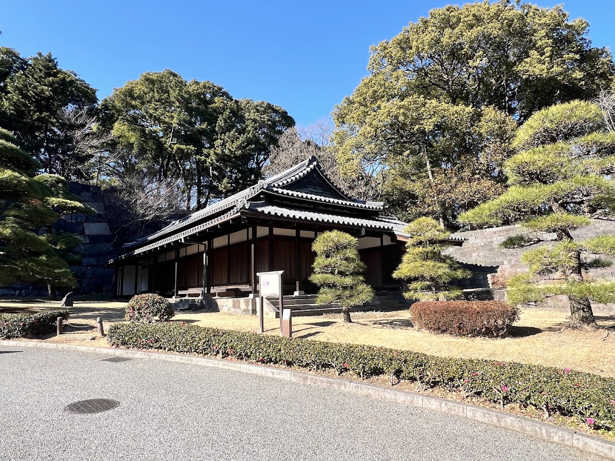 江戶城內傳統日式建築風景