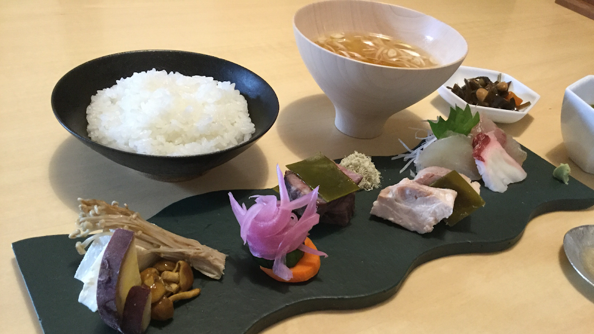 豐富的日式定食料理