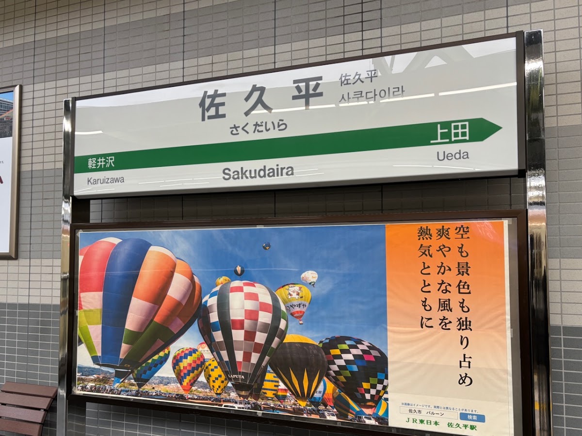 JR佐久平站 新幹線（JR佐久平駅） 實景照片 1