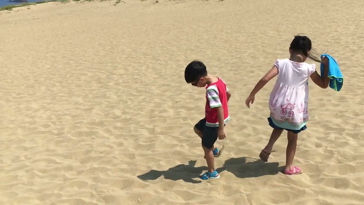 2019.08.01 山陰海岸鳥取沙丘 姊弟初體驗