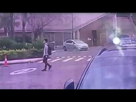 車CAM直擊 - 慈雲山天主教小學對出 學童捲私家車車底