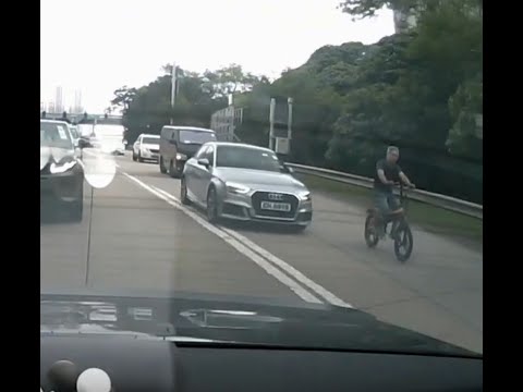 車CAM直擊 - 小明去~TKO~ 踩單車 樂悠悠 #又一單踩單車過將軍澳隧道
