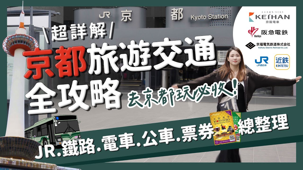 【醉日本】京都|超詳解!京都自由行交通全攻略|景點地圖 交通票券 JRPASS 阪急 京阪 近鐵