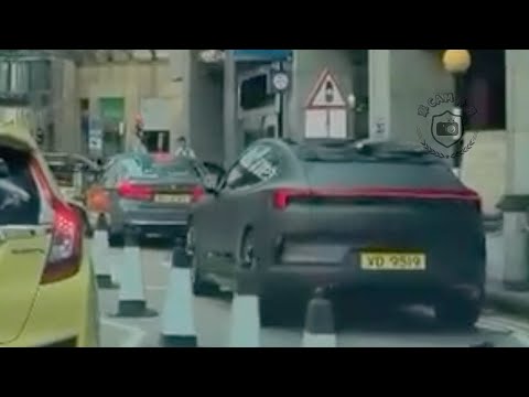 車CAM直擊 - VD9519 Cut雙白打尖 斑馬線唔讓人
