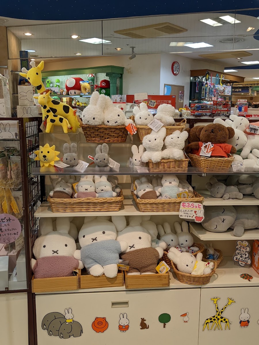 米飛兔玩偶展示區