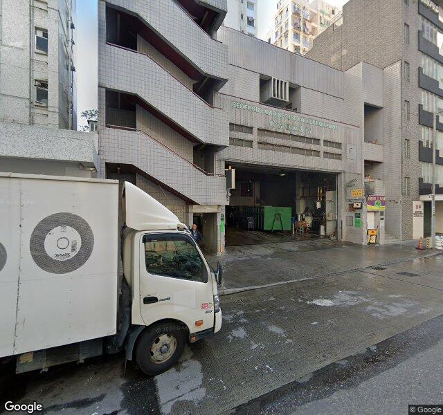 大角咀必發道露天停車場