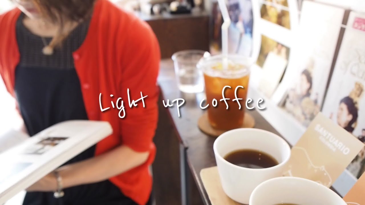 #185【LIGHT UP COFFEE】is lookin' good !　吉祥寺のLIGHT UP COFFEEで夕暮れの吉祥寺西公園を眺めながらテイスティングセットをいただきました【vlog】