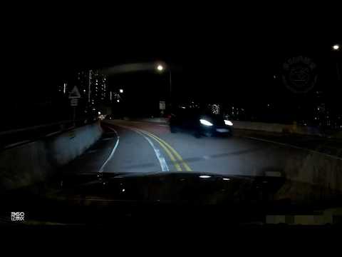 車CAM直擊 - 夜媽媽想嚇L死人咩❗️Teslun 逆線行駛