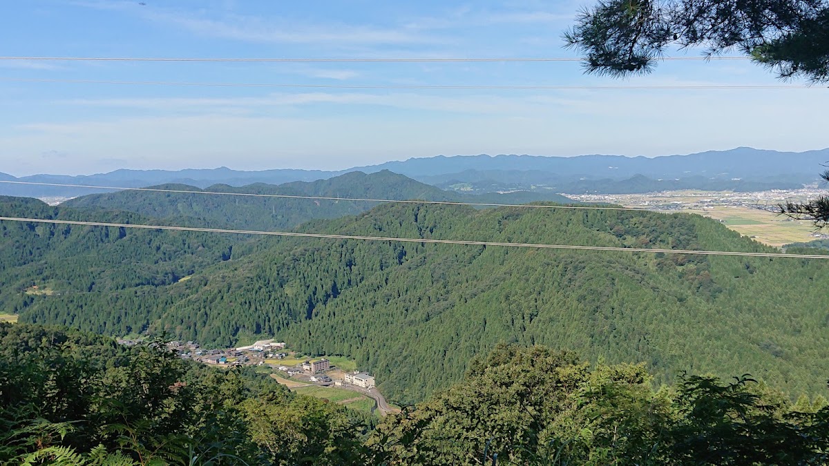 群山環繞的遼闊風景大景