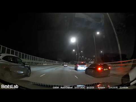 車CAM直擊 - 誰是誰非🫢 快線貨Van閃極都唔讓路 仲閃返人地轉頭