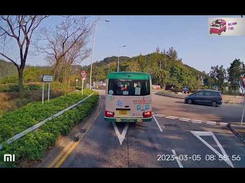 [車CAM公路] 3月5日08時 坑口道小巴ta