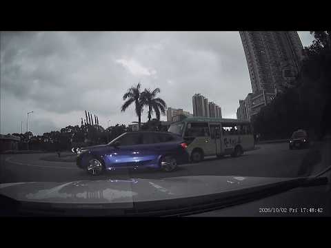 車CAM直擊 - 好大仇口喎？私家車跑馬仔封小巴