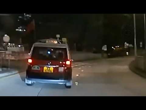 車CAM直擊 - 的士大佬考你應反應試你迫力