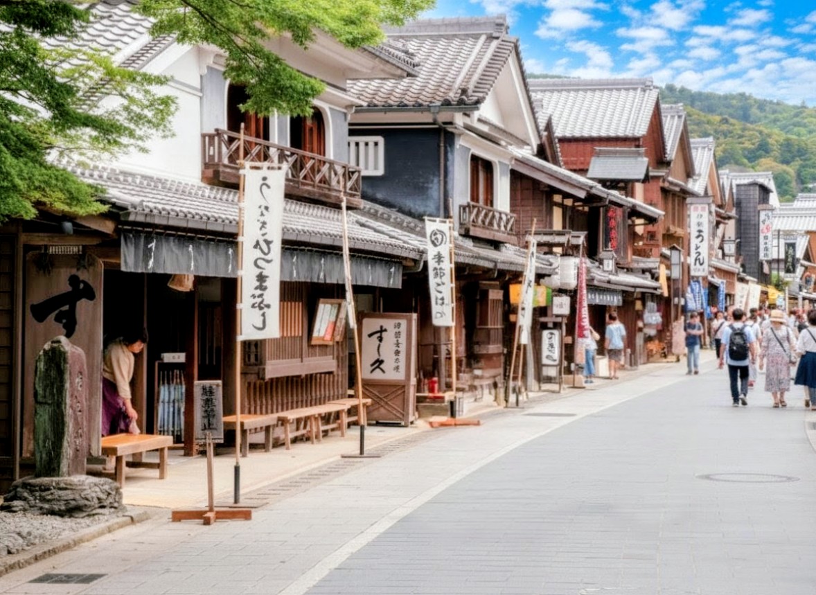 托福橫丁(おかげ横丁) 實景照片 2