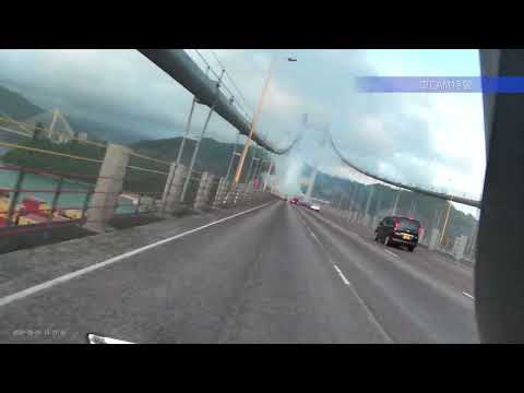 車CAM直擊 - [浪費數據系列] 離遠以為青馬大橋著火