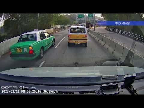 車CAM直擊 - DC要打尖打到盡，太和上高速路過晒線先切入，可恥